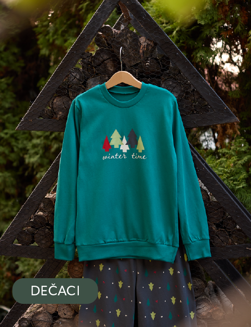 Dečija muška pidžama space explorer